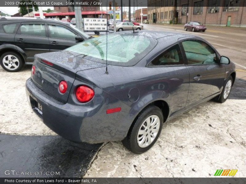 Slate Metallic / Gray 2009 Chevrolet Cobalt LS Coupe
