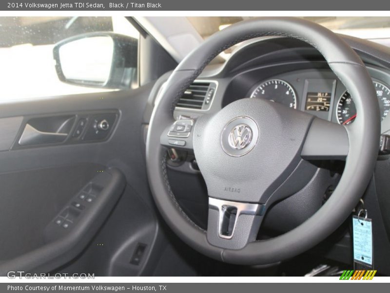 Black / Titan Black 2014 Volkswagen Jetta TDI Sedan