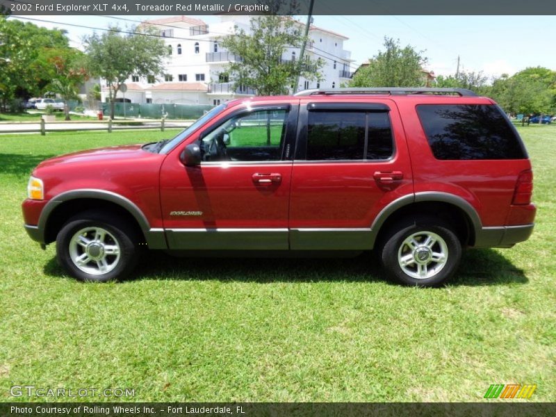 Toreador Red Metallic / Graphite 2002 Ford Explorer XLT 4x4
