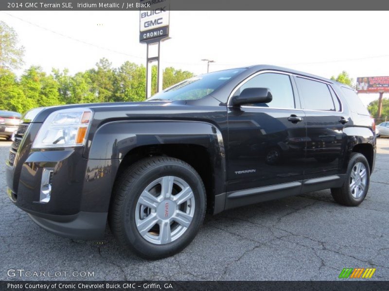 Iridium Metallic / Jet Black 2014 GMC Terrain SLE