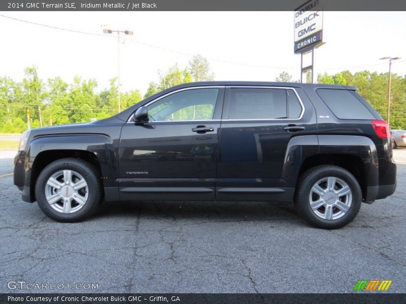 Iridium Metallic / Jet Black 2014 GMC Terrain SLE