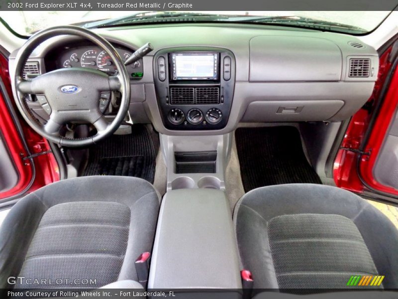  2002 Explorer XLT 4x4 Graphite Interior
