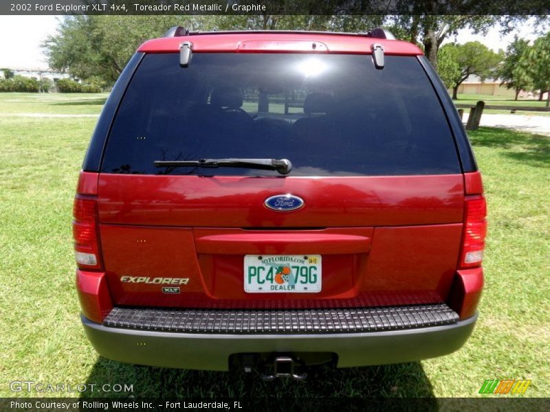 Toreador Red Metallic / Graphite 2002 Ford Explorer XLT 4x4