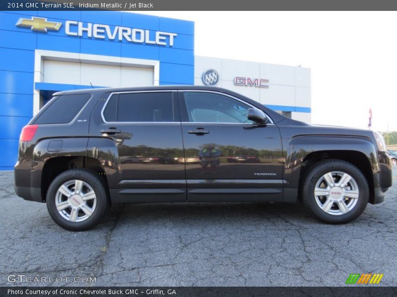 Iridium Metallic / Jet Black 2014 GMC Terrain SLE