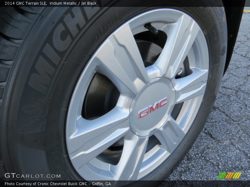 Iridium Metallic / Jet Black 2014 GMC Terrain SLE