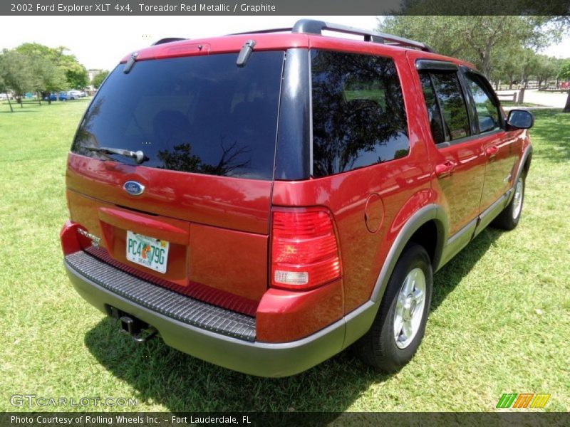 Toreador Red Metallic / Graphite 2002 Ford Explorer XLT 4x4