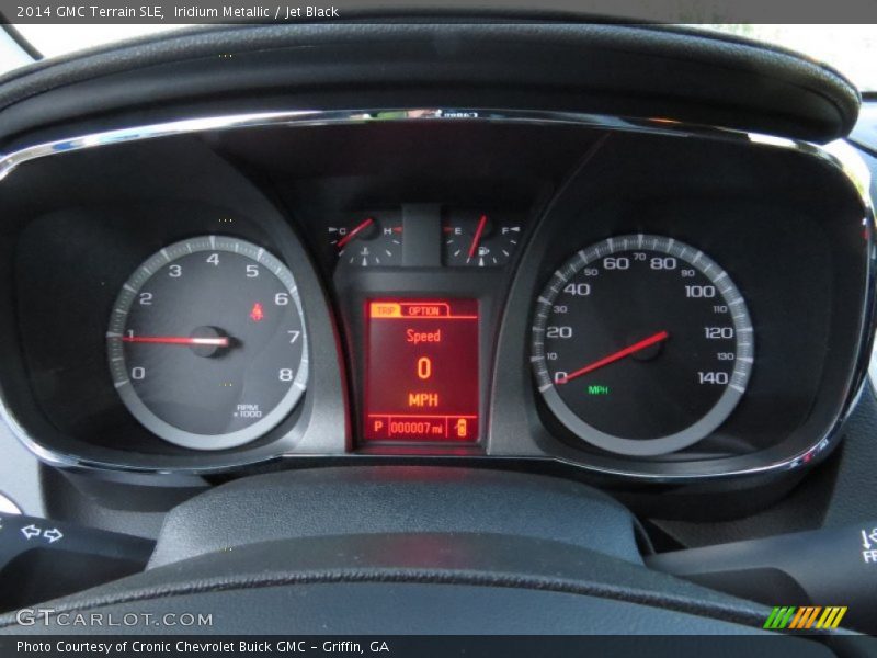 Iridium Metallic / Jet Black 2014 GMC Terrain SLE