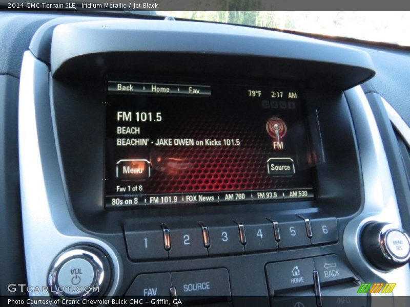 Iridium Metallic / Jet Black 2014 GMC Terrain SLE
