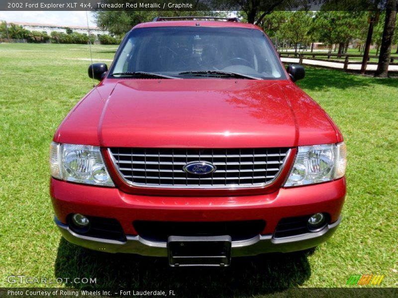 Toreador Red Metallic / Graphite 2002 Ford Explorer XLT 4x4