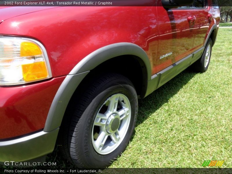 Toreador Red Metallic / Graphite 2002 Ford Explorer XLT 4x4