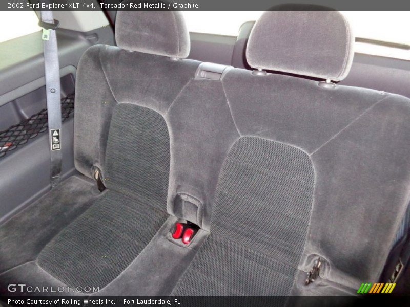 Rear Seat of 2002 Explorer XLT 4x4