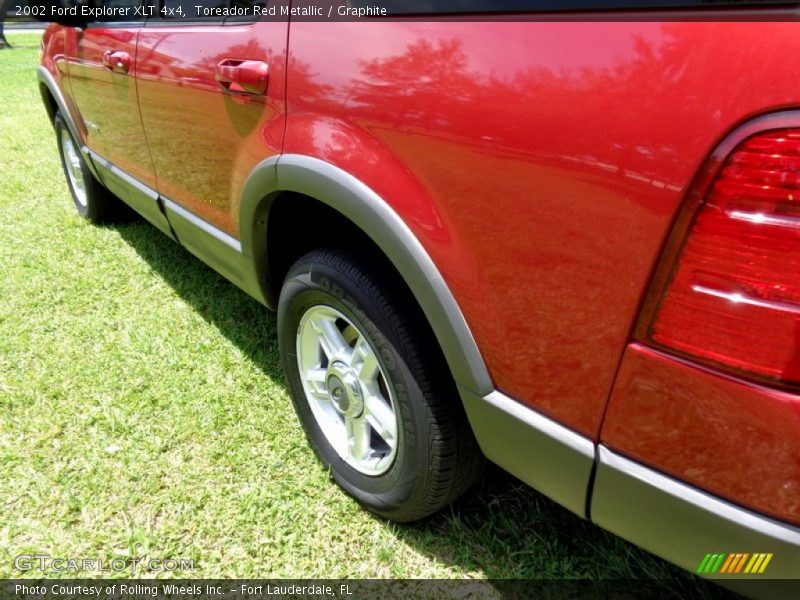 Toreador Red Metallic / Graphite 2002 Ford Explorer XLT 4x4