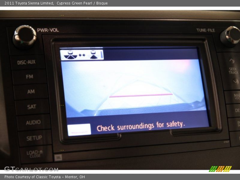 Cypress Green Pearl / Bisque 2011 Toyota Sienna Limited