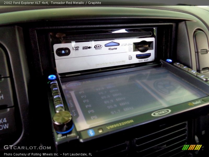 Toreador Red Metallic / Graphite 2002 Ford Explorer XLT 4x4