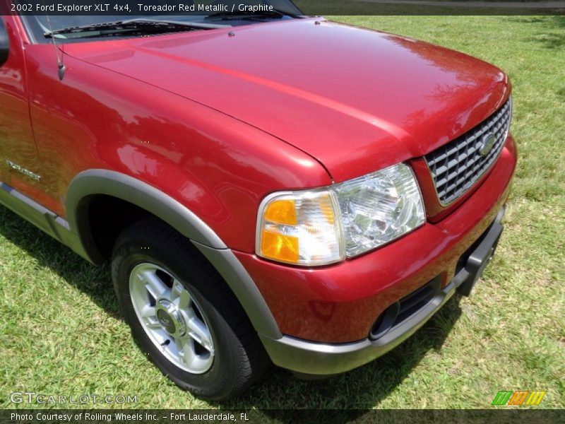 Toreador Red Metallic / Graphite 2002 Ford Explorer XLT 4x4