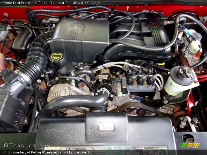  2002 Explorer XLT 4x4 Engine - 4.0 Liter SOHC 12-Valve V6
