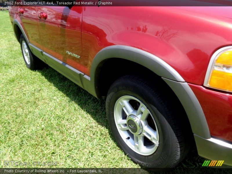 Toreador Red Metallic / Graphite 2002 Ford Explorer XLT 4x4