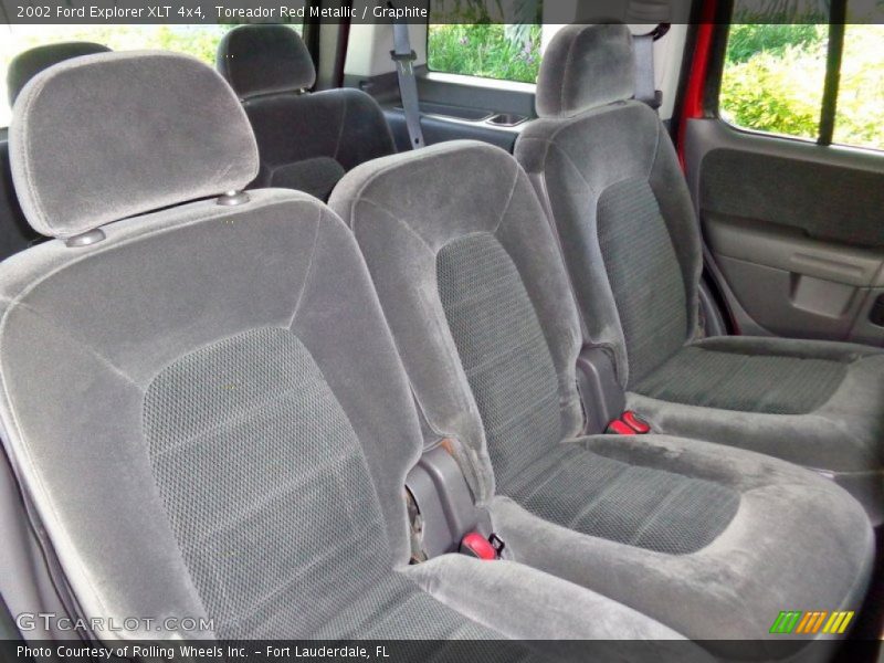 Rear Seat of 2002 Explorer XLT 4x4