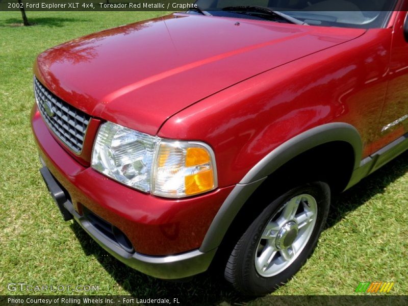 Toreador Red Metallic / Graphite 2002 Ford Explorer XLT 4x4