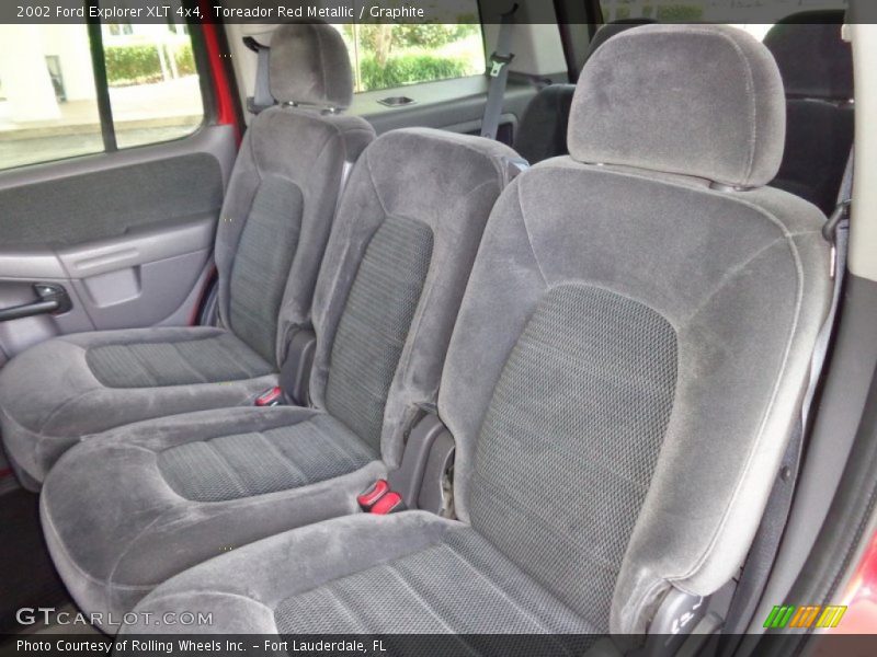 Rear Seat of 2002 Explorer XLT 4x4