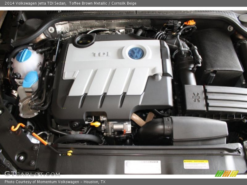 Toffee Brown Metallic / Cornsilk Beige 2014 Volkswagen Jetta TDI Sedan