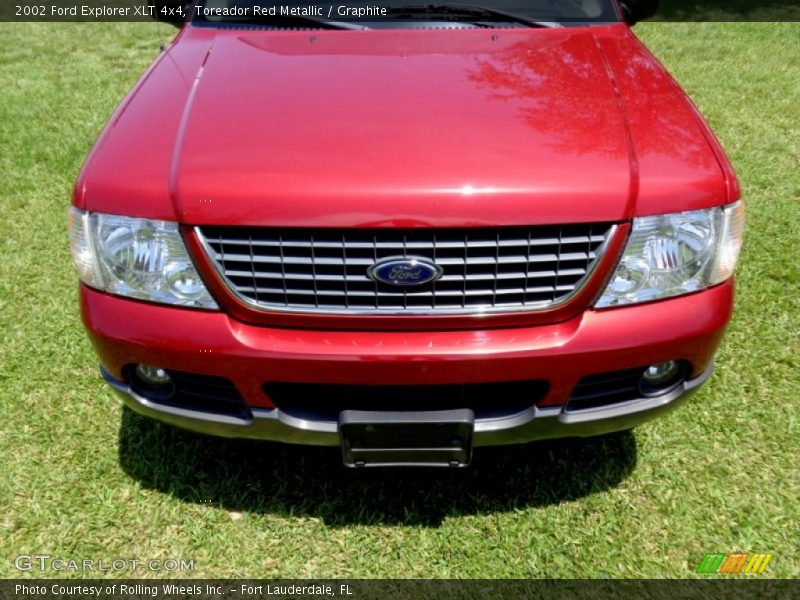 Toreador Red Metallic / Graphite 2002 Ford Explorer XLT 4x4