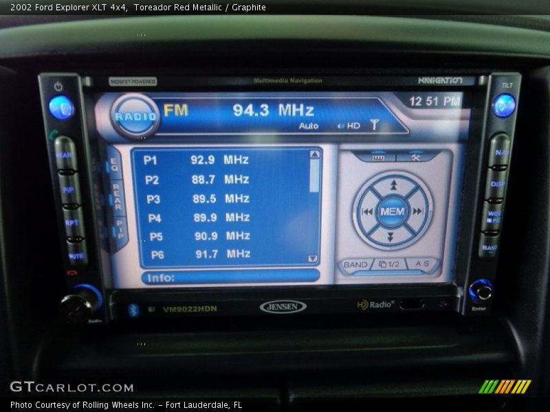 Toreador Red Metallic / Graphite 2002 Ford Explorer XLT 4x4