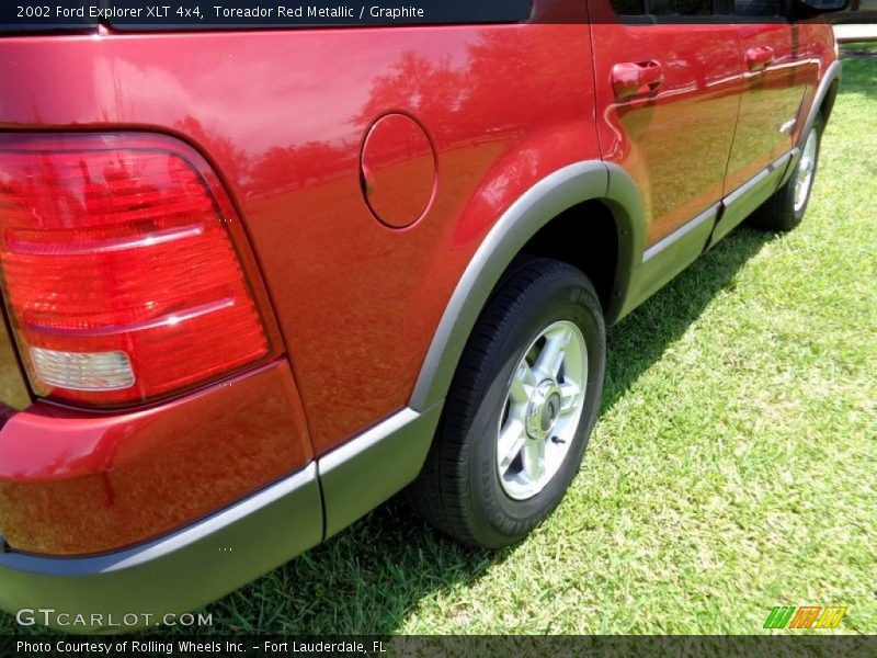 Toreador Red Metallic / Graphite 2002 Ford Explorer XLT 4x4