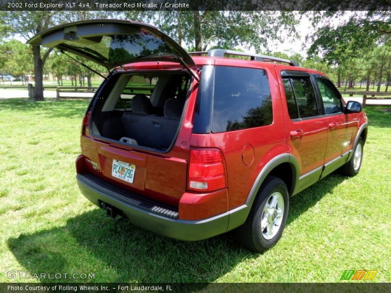 Toreador Red Metallic / Graphite 2002 Ford Explorer XLT 4x4