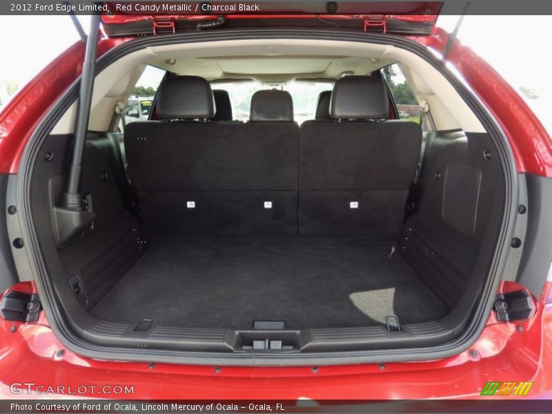 Red Candy Metallic / Charcoal Black 2012 Ford Edge Limited