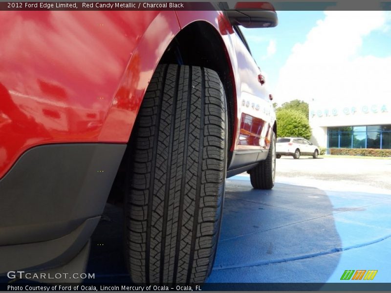 Red Candy Metallic / Charcoal Black 2012 Ford Edge Limited