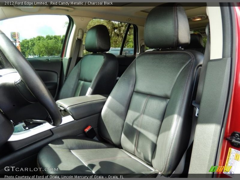 Red Candy Metallic / Charcoal Black 2012 Ford Edge Limited