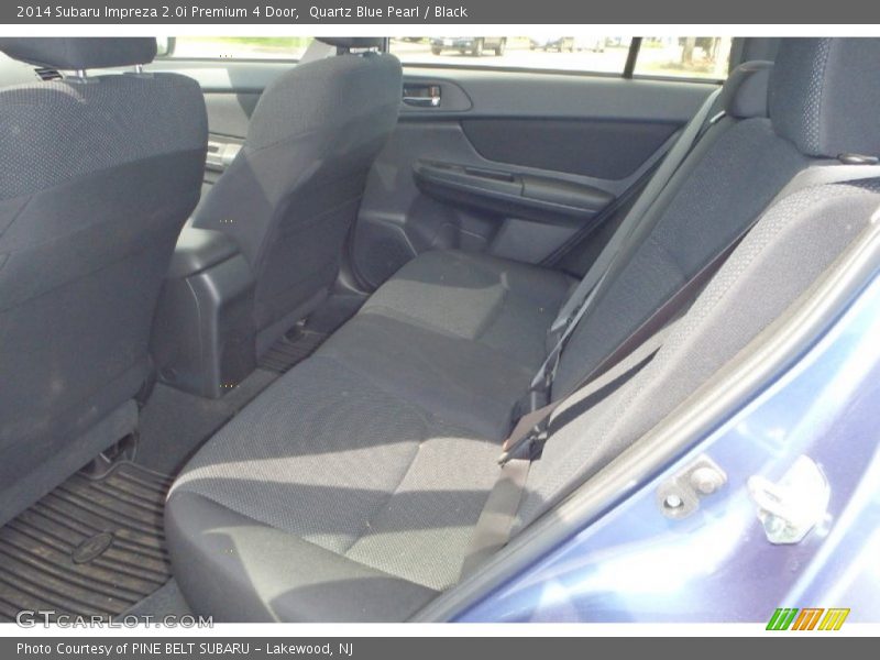 Quartz Blue Pearl / Black 2014 Subaru Impreza 2.0i Premium 4 Door