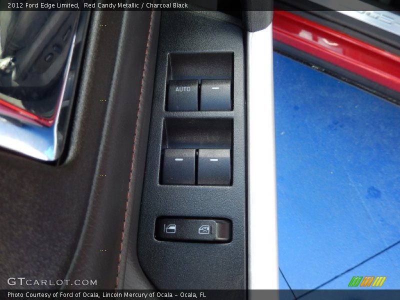 Red Candy Metallic / Charcoal Black 2012 Ford Edge Limited