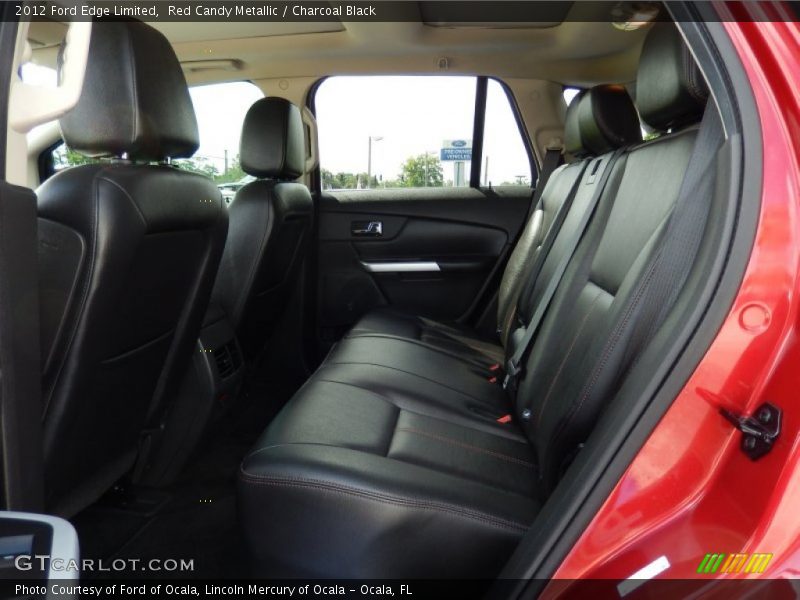 Red Candy Metallic / Charcoal Black 2012 Ford Edge Limited