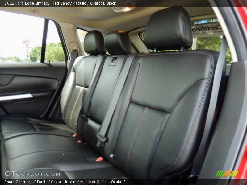 Red Candy Metallic / Charcoal Black 2012 Ford Edge Limited