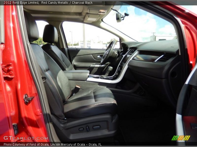 Red Candy Metallic / Charcoal Black 2012 Ford Edge Limited