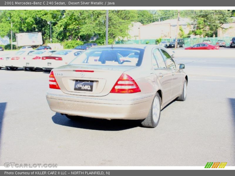 Desert Silver Metallic / Java 2001 Mercedes-Benz C 240 Sedan