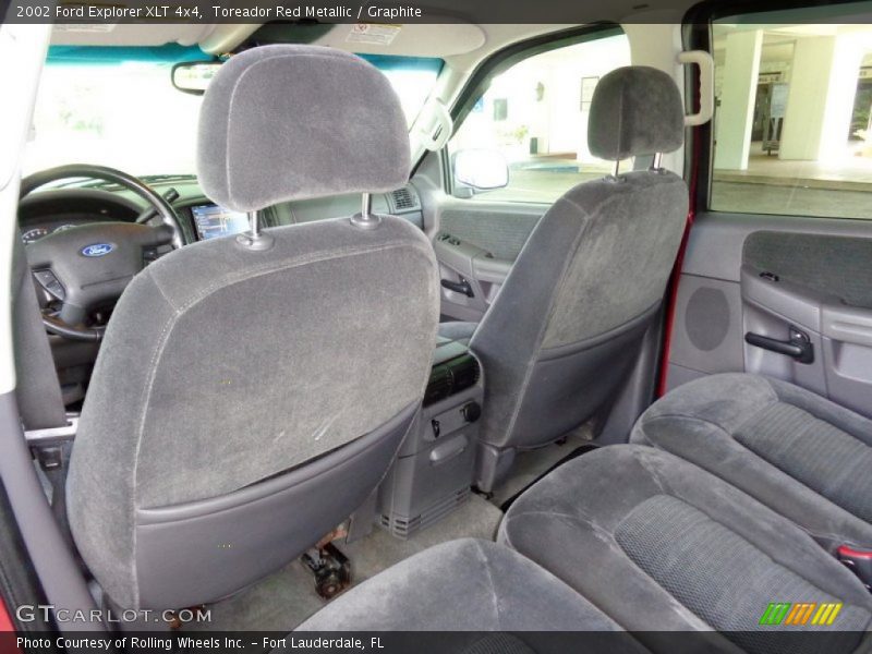 Rear Seat of 2002 Explorer XLT 4x4