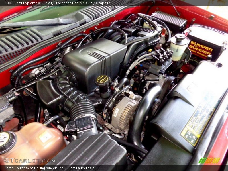  2002 Explorer XLT 4x4 Engine - 4.0 Liter SOHC 12-Valve V6