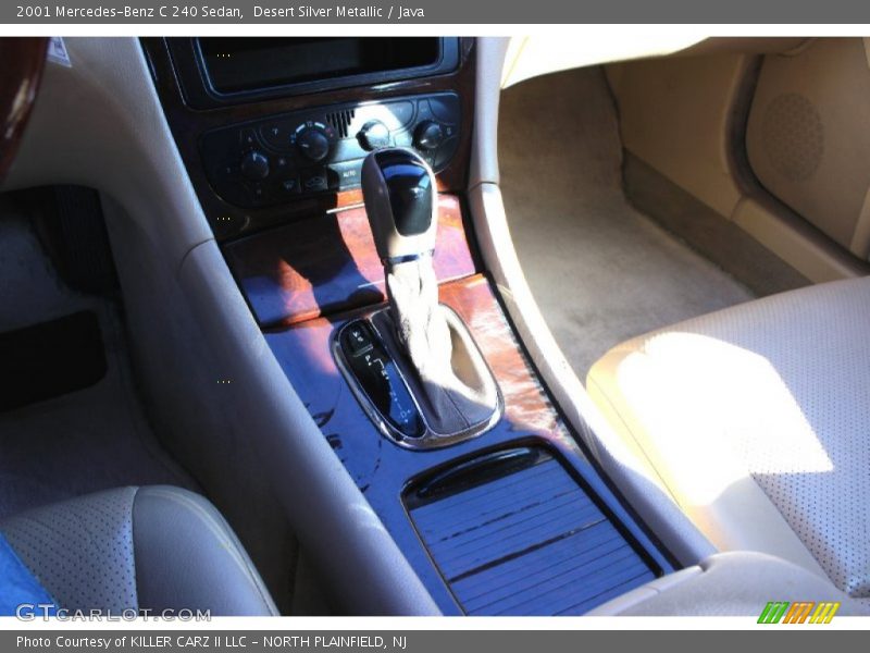Desert Silver Metallic / Java 2001 Mercedes-Benz C 240 Sedan