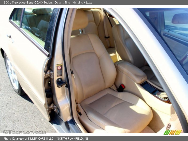 Desert Silver Metallic / Java 2001 Mercedes-Benz C 240 Sedan