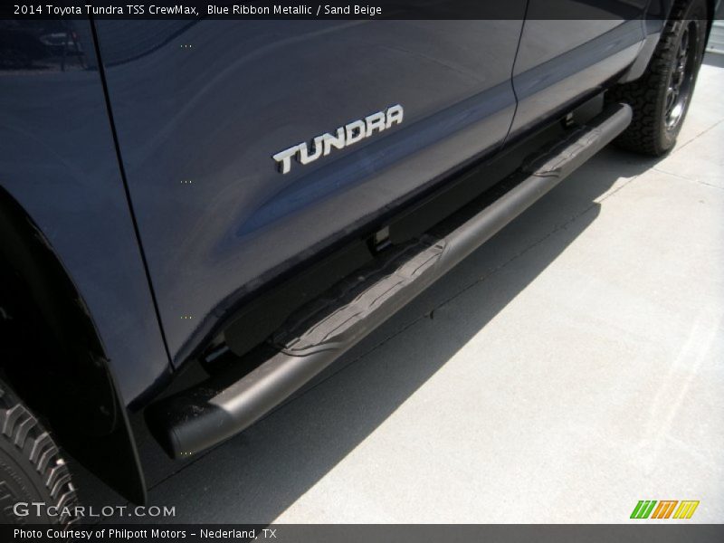 Blue Ribbon Metallic / Sand Beige 2014 Toyota Tundra TSS CrewMax