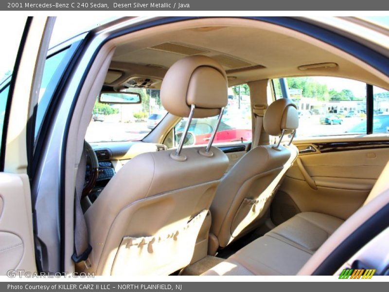 Desert Silver Metallic / Java 2001 Mercedes-Benz C 240 Sedan