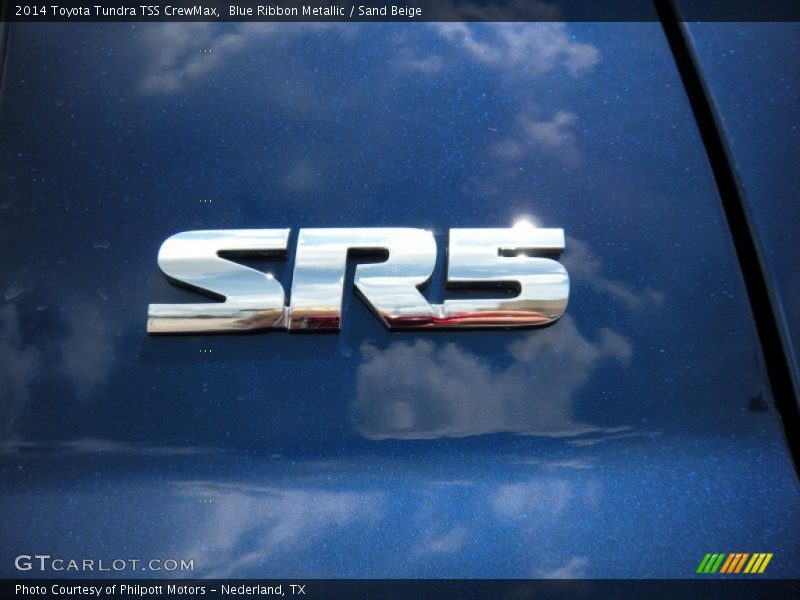 Blue Ribbon Metallic / Sand Beige 2014 Toyota Tundra TSS CrewMax