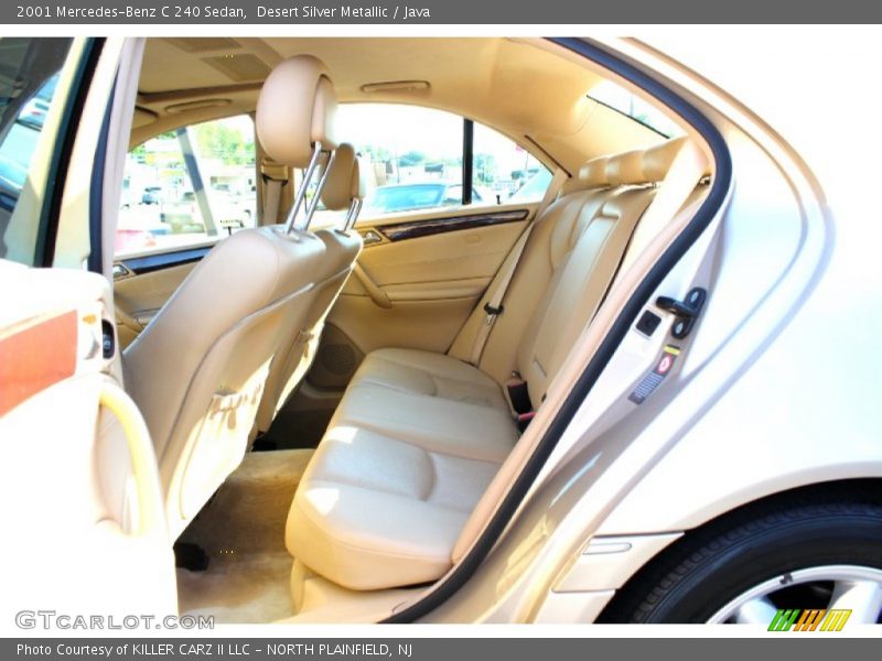 Desert Silver Metallic / Java 2001 Mercedes-Benz C 240 Sedan