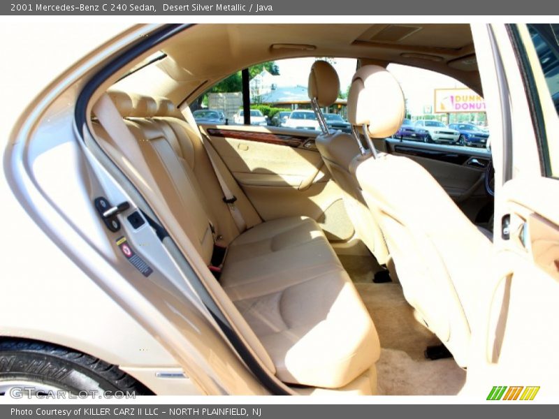 Desert Silver Metallic / Java 2001 Mercedes-Benz C 240 Sedan
