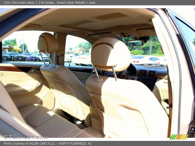 Desert Silver Metallic / Java 2001 Mercedes-Benz C 240 Sedan