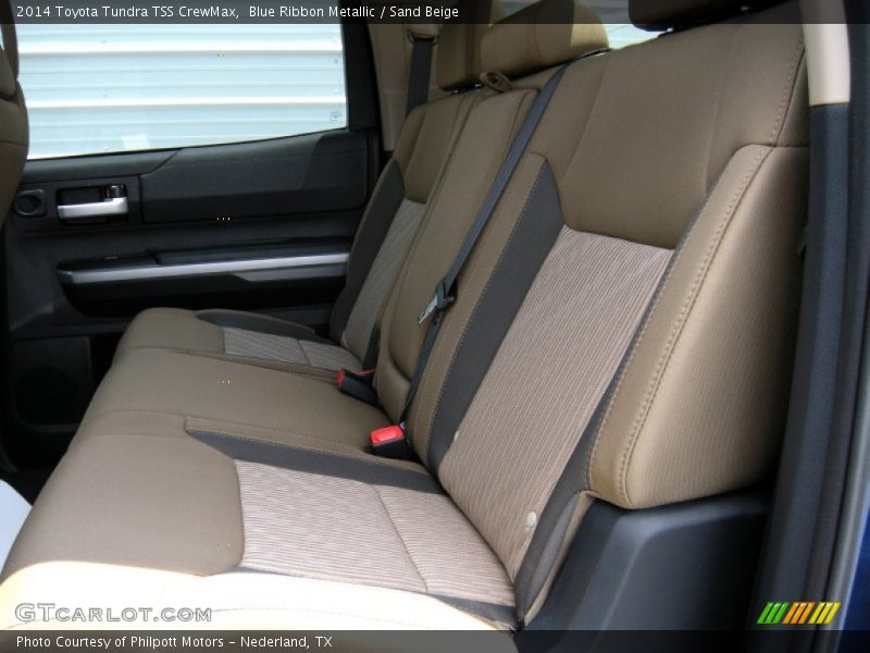 Blue Ribbon Metallic / Sand Beige 2014 Toyota Tundra TSS CrewMax