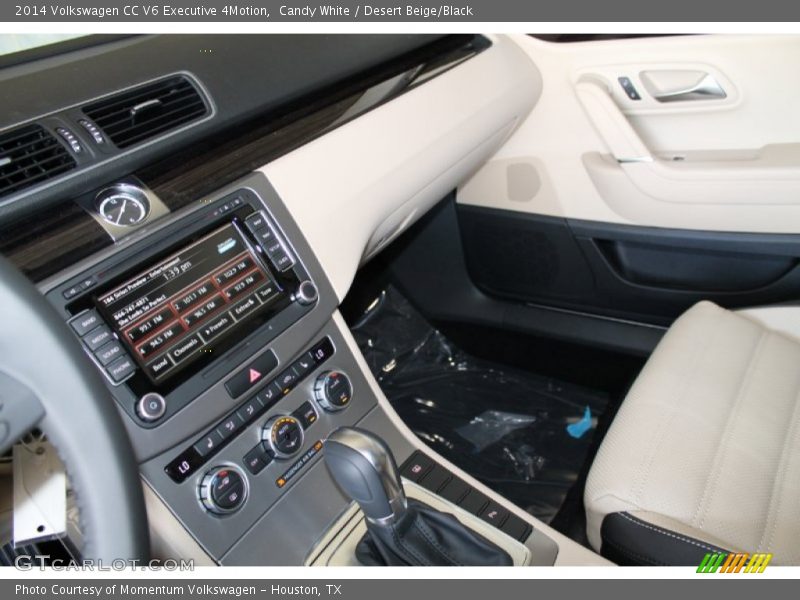 Candy White / Desert Beige/Black 2014 Volkswagen CC V6 Executive 4Motion